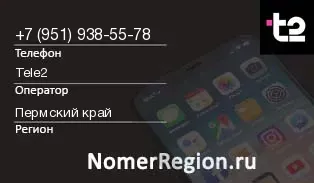 Кто звонил с 9519385578 - регион и оператор